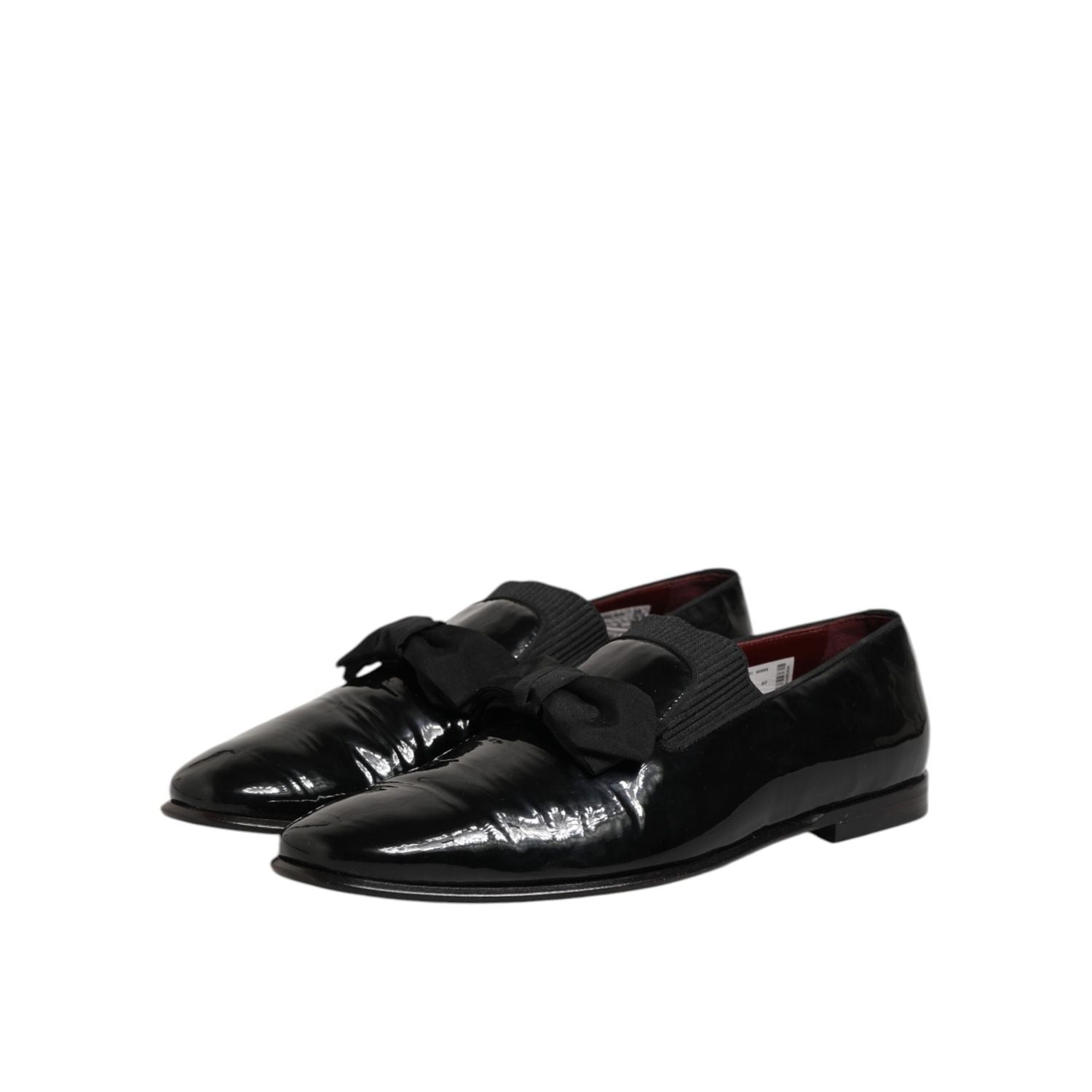 Dolce & Gabbana Leather Loafers Men Formal Dress Shoes