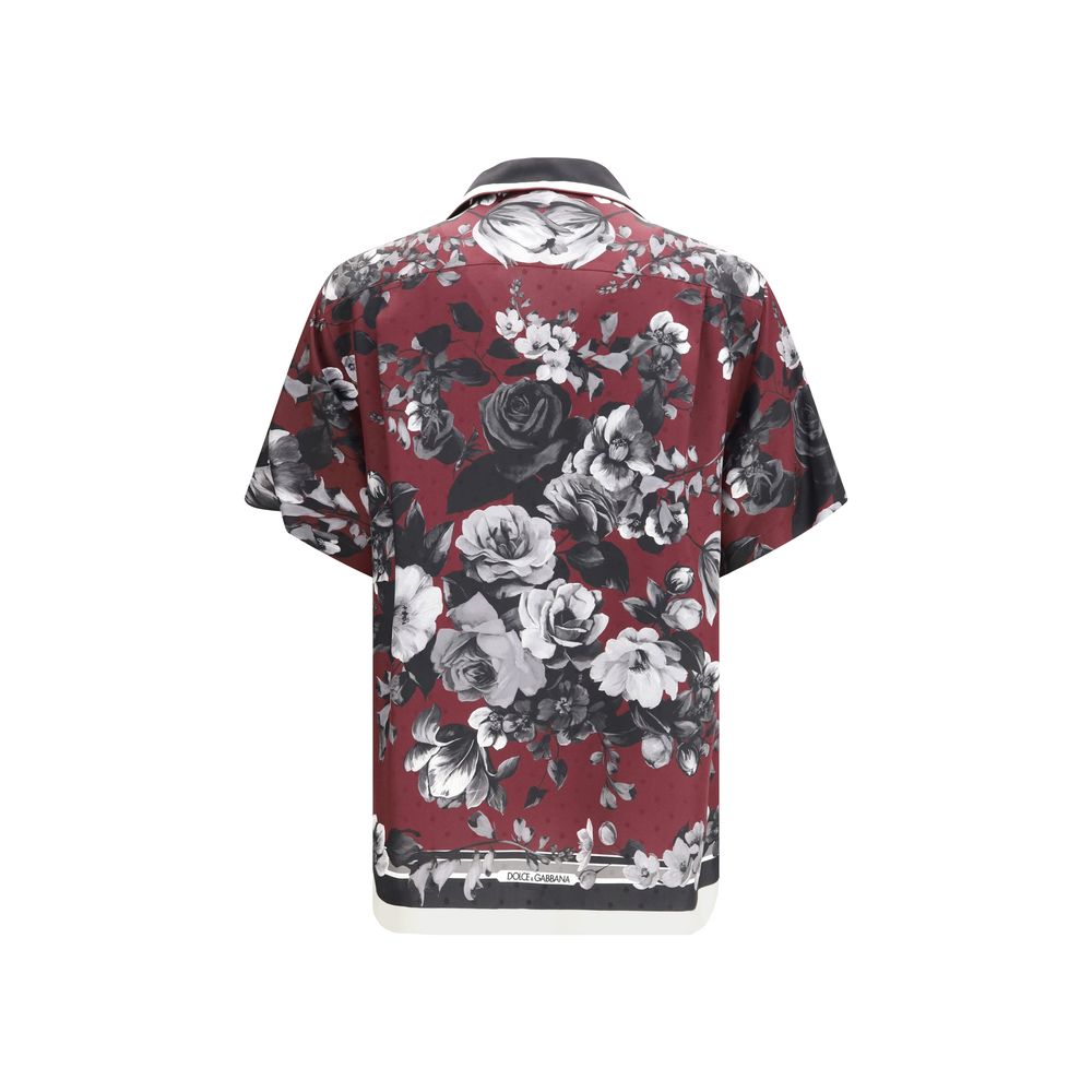 Dolce & Gabbana Multicolor Silk Pattern Shirt 1728,67400106144,Clothing,Dolce & Gabbana,IT40 | M,Men,Multicolor,New with tags,Pattern - Shirts - Clothing,Shirts - Clothing