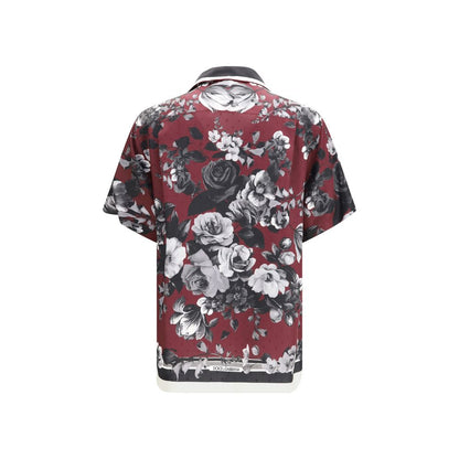 Dolce & Gabbana Multicolor Silk Pattern Shirt 1728,67400106144,Clothing,Dolce & Gabbana,IT40 | M,Men,Multicolor,New with tags,Pattern - Shirts - Clothing,Shirts - Clothing