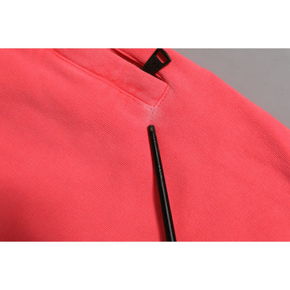 Dolce & Gabbana Neon Red Cotton Jogger Men Sweatpants Pants Dolce & Gabbana