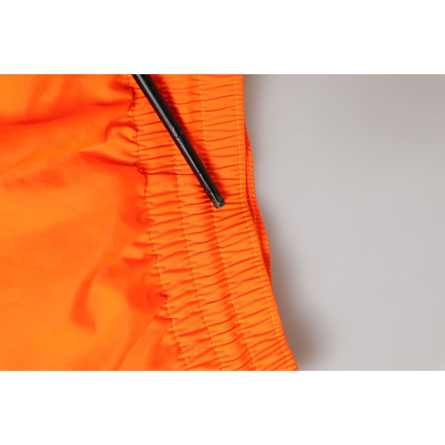 Dolce & Gabbana Orange Polyester Beachwear Men Shorts Swimwear