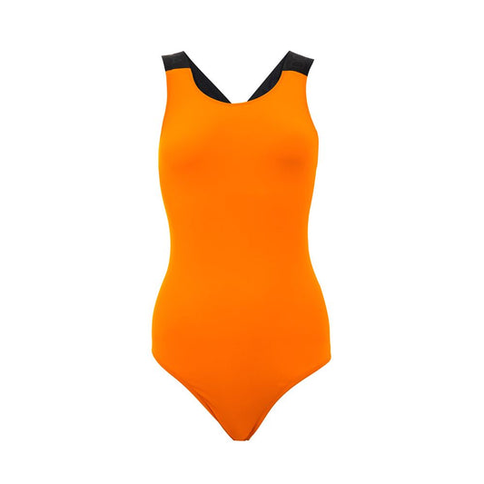 Dolce & Gabbana Orange Polyester One-Piece Swimsuit Dolce & Gabbana