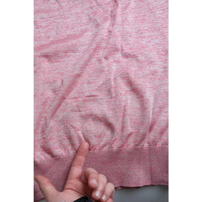 Dolce & Gabbana Pink Polyester Collared Men Pullover Sweater 1728,67345645728,Clothing,Dolce & Gabbana,IT50 | L,Material: 64% Polyester 36% Cotton,Men,Men - Clothing,Pink,Preowned / Defect,Sweaters - Clothing,Sweaters - Men - Clothing,Sweatshirts - Sweate
