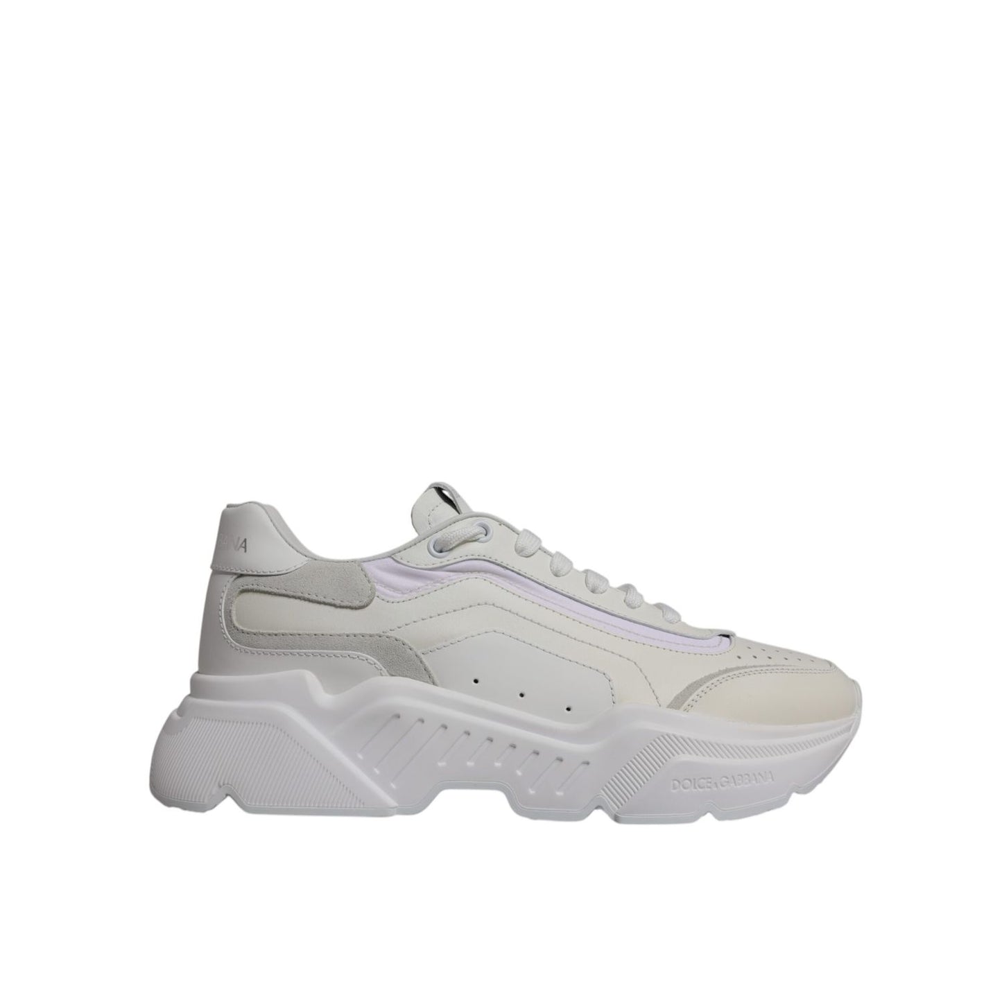 Dolce & Gabbana White Daymaster Low Top Sneakers Shoes