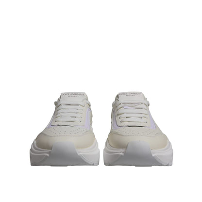 Dolce & Gabbana White Daymaster Low Top Sneakers Shoes