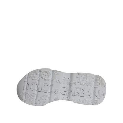 Dolce & Gabbana White Daymaster Low Top Sneakers Shoes