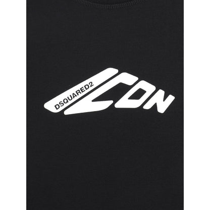 Dsquared² Black Cotton Sweatshirt