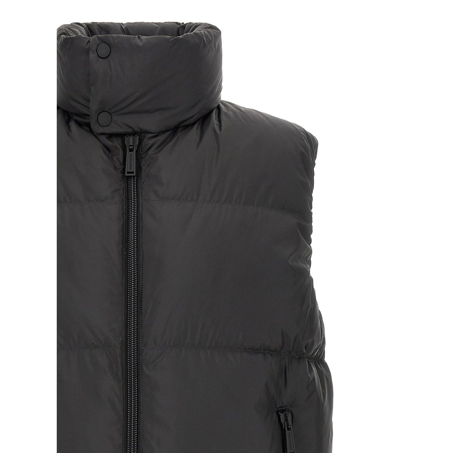 Dsquared² Black Polyester Sleeveless Jacket