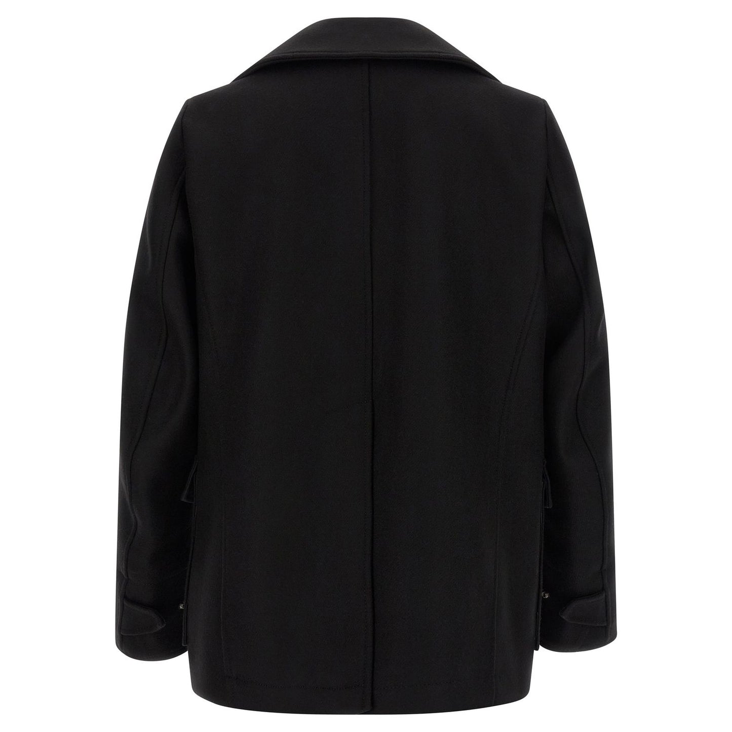 Dsquared² Black Wool Coat