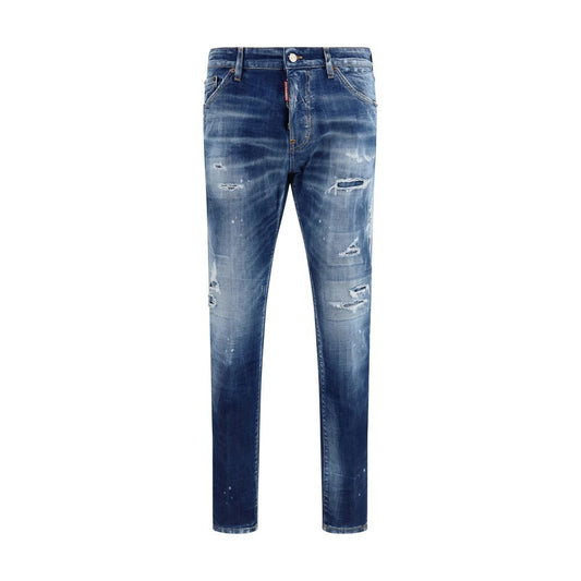 Dsquared² Blue Cotton Slim Fit Jeans 1728,72470364320,Blue,Clothing,Dsquared²,IT44 | XS,IT48 | M,IT50 | L,IT52 | XL,IT54 | XXL,Jeans Denim - Clothing,Men,New with tags,Slim Fit Jeans - Jeans Denim - Clothing