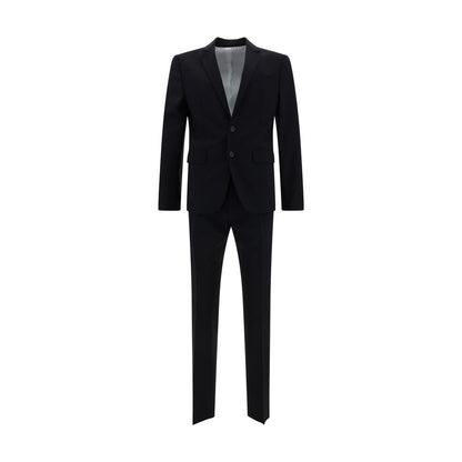 Dsquared² Blue Fleece Wool Two-Piece Suit Dsquared²