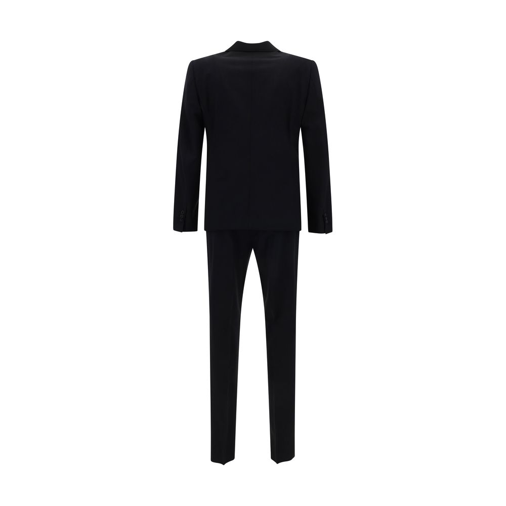 Dsquared² Blue Fleece Wool Two-Piece Suit Dsquared²