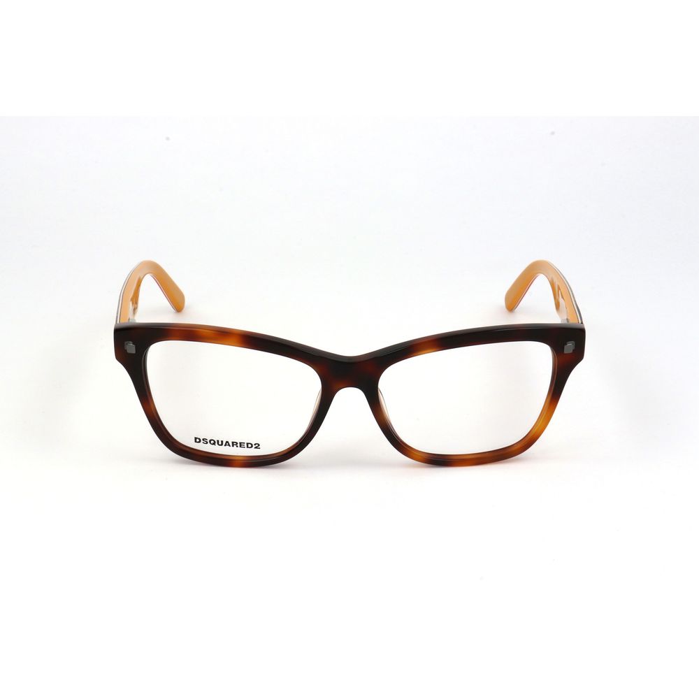 Dsquared² Brown Acetate Glasses (Frames) 1728,67434610848,Accessories,Brown,Dsquared²,Glasses (Frames) - Glasses and Sunglasses - Accessories,Glasses and Sunglasses - Accessories,New with tags,Women