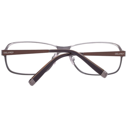 Dsquared² Brown Metal Glasses (Frames) Dsquared²