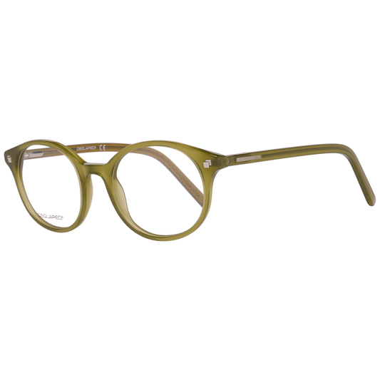 Dsquared² Green Unisex Frames 1728,67465543840,Accessories,Dsquared²,Glasses (Frames) - Glasses and Sunglasses - Accessories,Glasses and Sunglasses - Accessories,Green,New with tags,Unisex