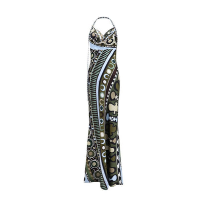 Emilio Pucci Multicolor Silk Long Dress