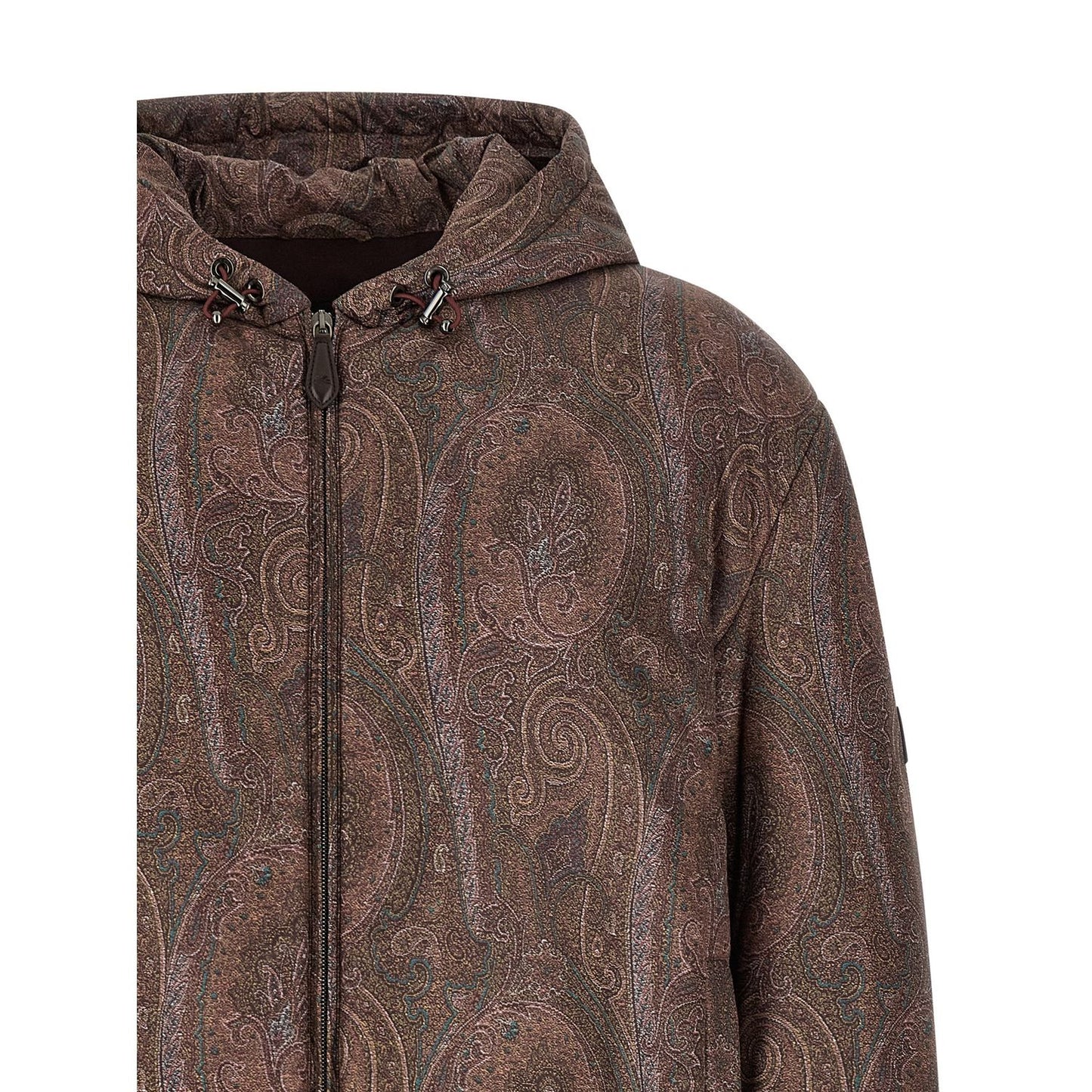 Etro Brown Polyester Bomber