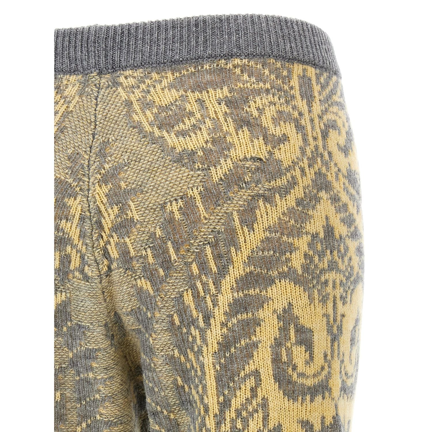 Etro Multicolor Wool Flared Pants