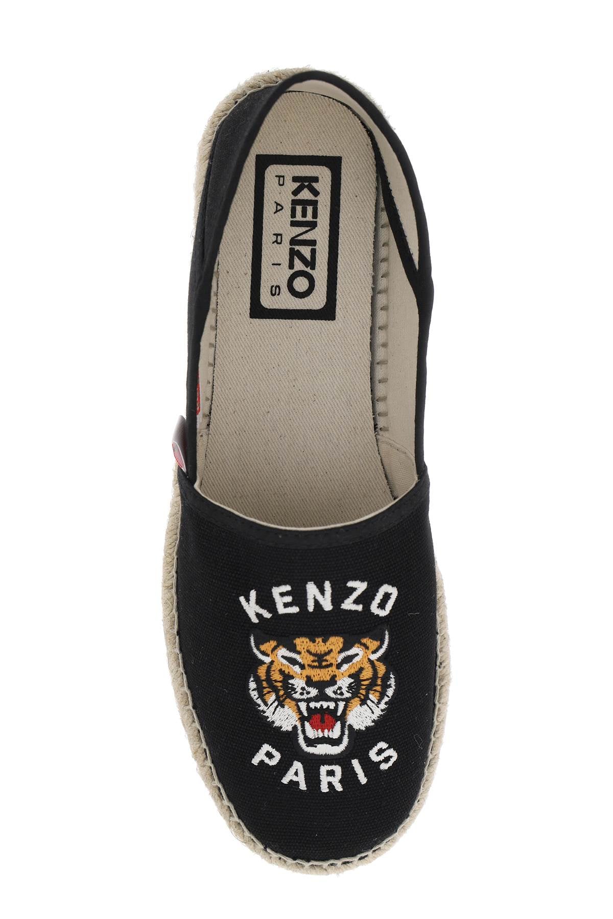 Kenzo canvas espadrilles with logo embroidery Espadrilles Kenzo