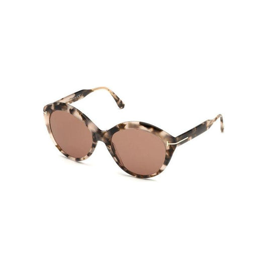 TOM FORD SUNGLASSES Mod.  FT0763 56 55E SUNGLASSES & EYEWEAR TOM FORD Rosy Brown