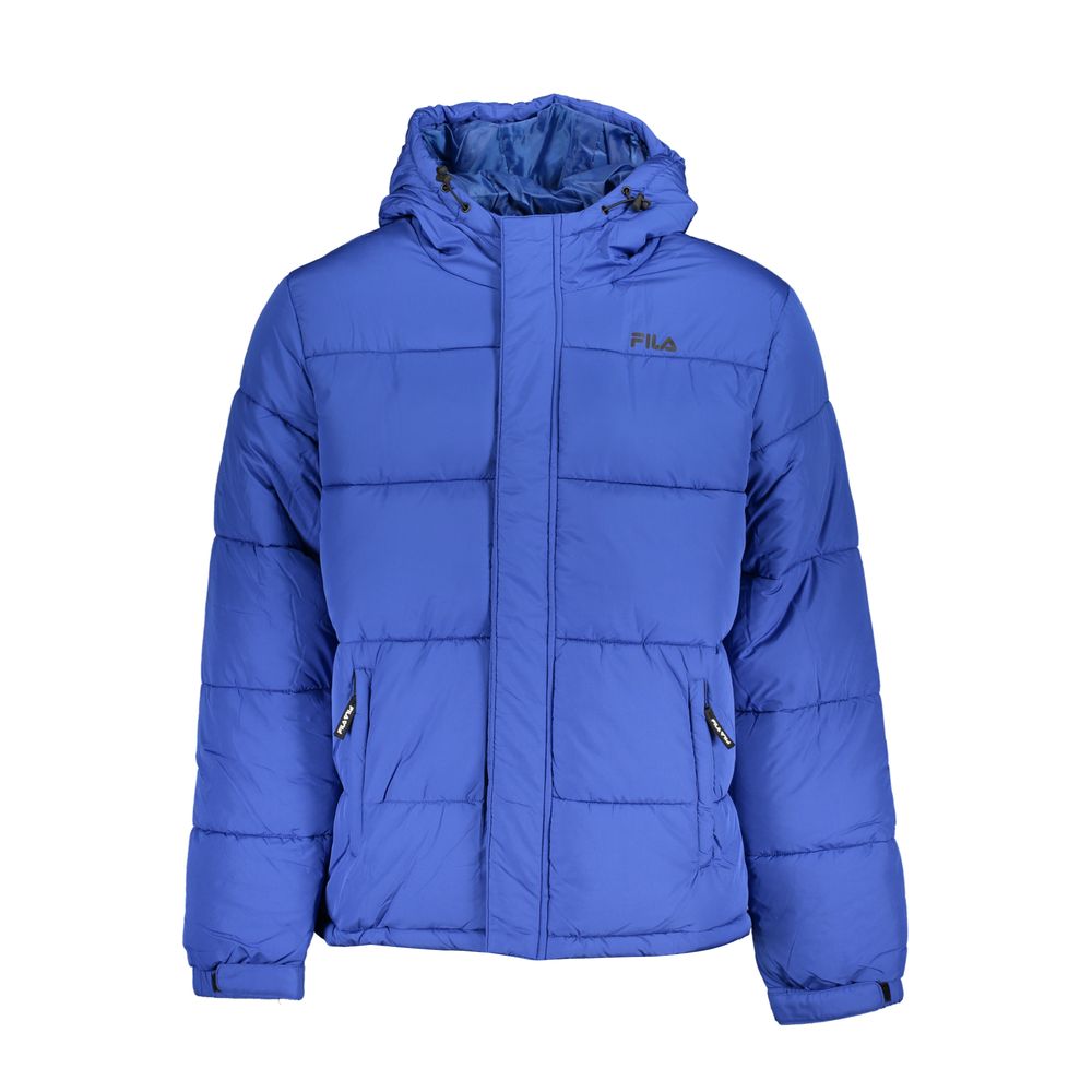 Fila Blue Polyester Men's Jacket