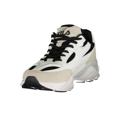 Fila White Polyurethane Men Sneaker 1728,67403481248,Athletic - Sneakers - Shoes,EU41/US8,EU42/US9,EU43/US10,EU44/US11,EU45/US12,EU46,Fila,Men,New with tags,Shoes,Sneakers - Shoes,White