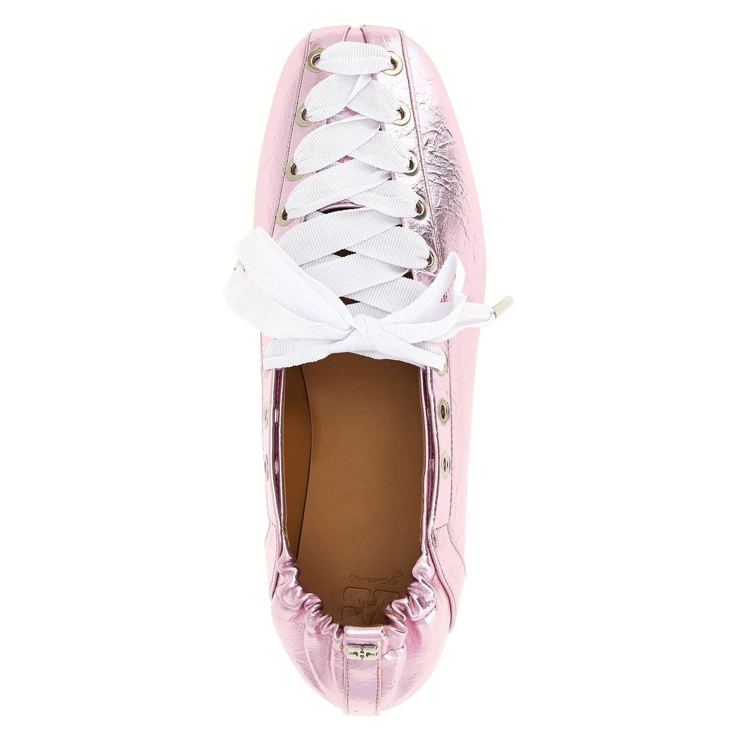Ganni Multicolor Polyethylene Ballet Flats