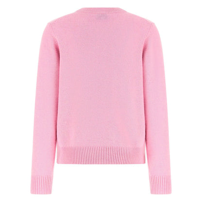 Ganni Multicolor Wool Cardigan