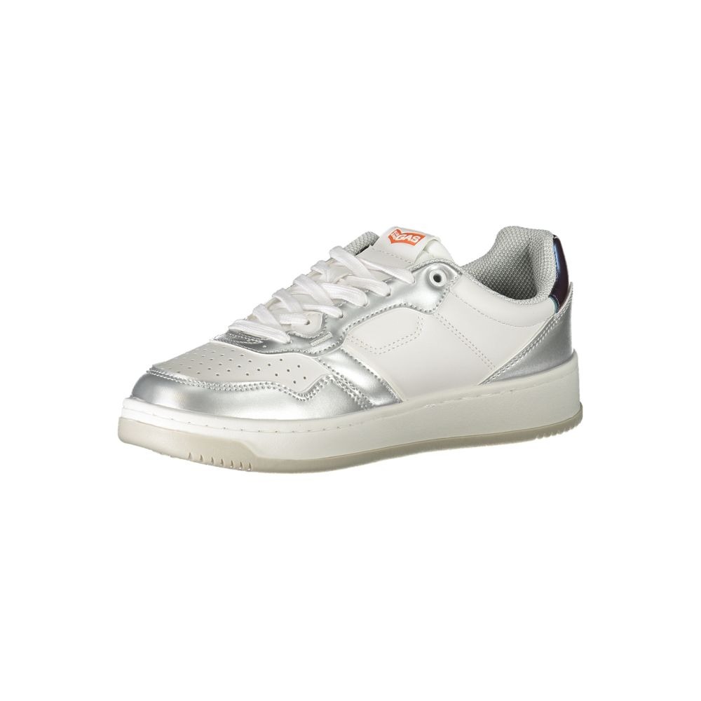 Gas Bianco Polyurethane Women Sneaker