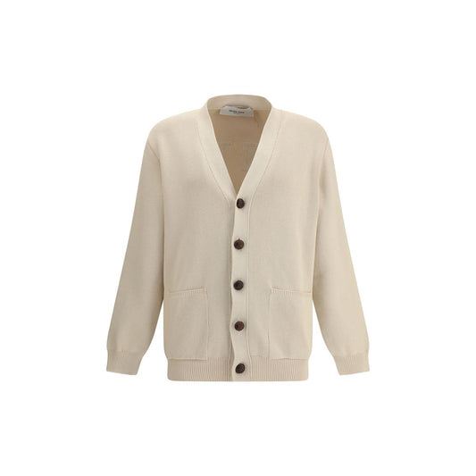 Golden Goose Cream Cotton Cardigan