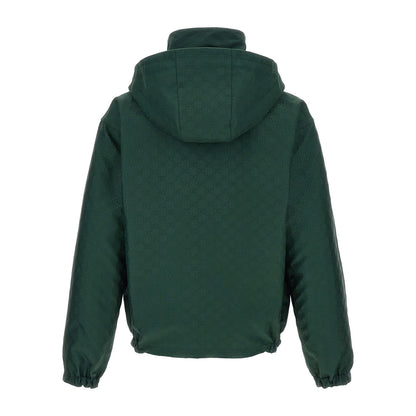 Gucci Bicolor Reversible Ripstop Cotton Jacket