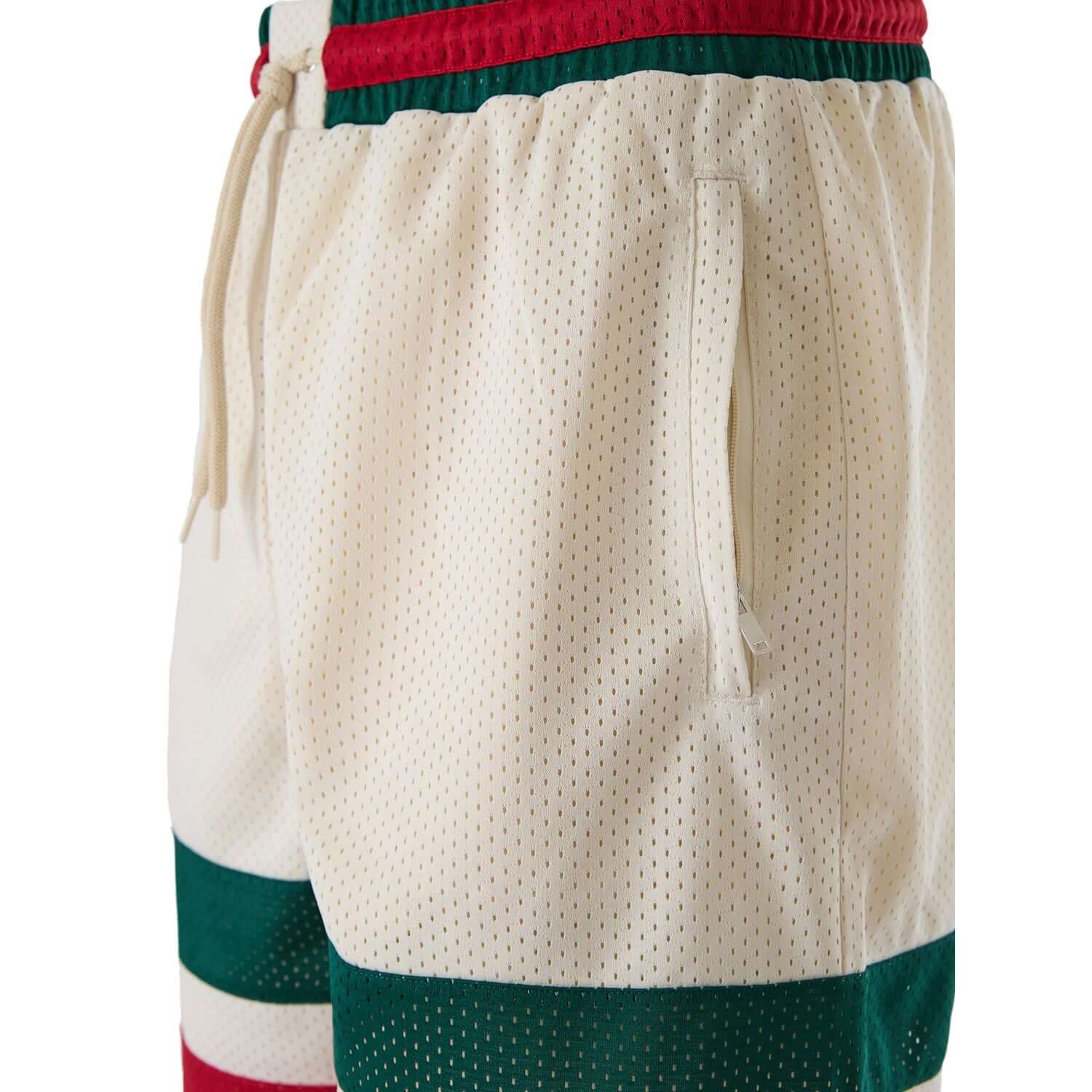 Gucci Cream polyester  Logo Shorts