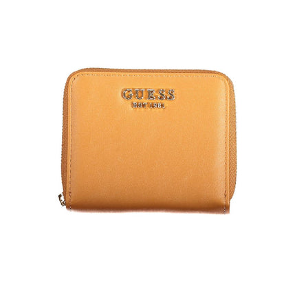 Guess Jeans Marrone Poliuretano Women Wallet Guess Jeans
