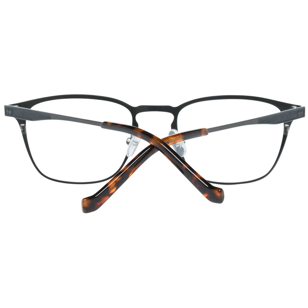 Hackett Gray Metal Glasses (Frames) Hackett