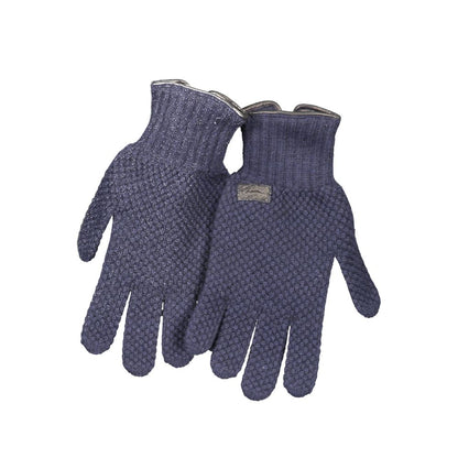 Harmont & Blaine Blue Wool Men's Glove