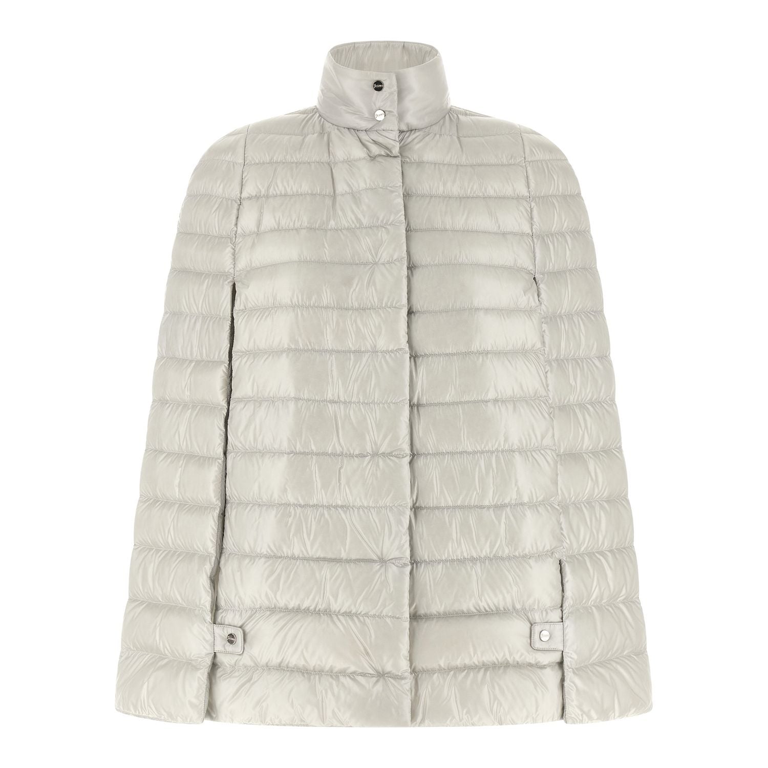 Herno Gray Polyamide Full-Length Jacket