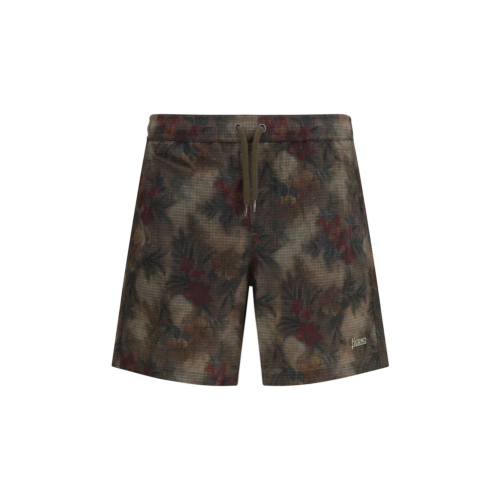 Herno Multicolor Polyamide Swim Shorts 1728,72470364320,Clothing,Herno,IT46 | S,IT50 | L,Men,Multicolor,New with tags,Swim Shorts - Swimwear - Clothing,Swimwear - Clothing