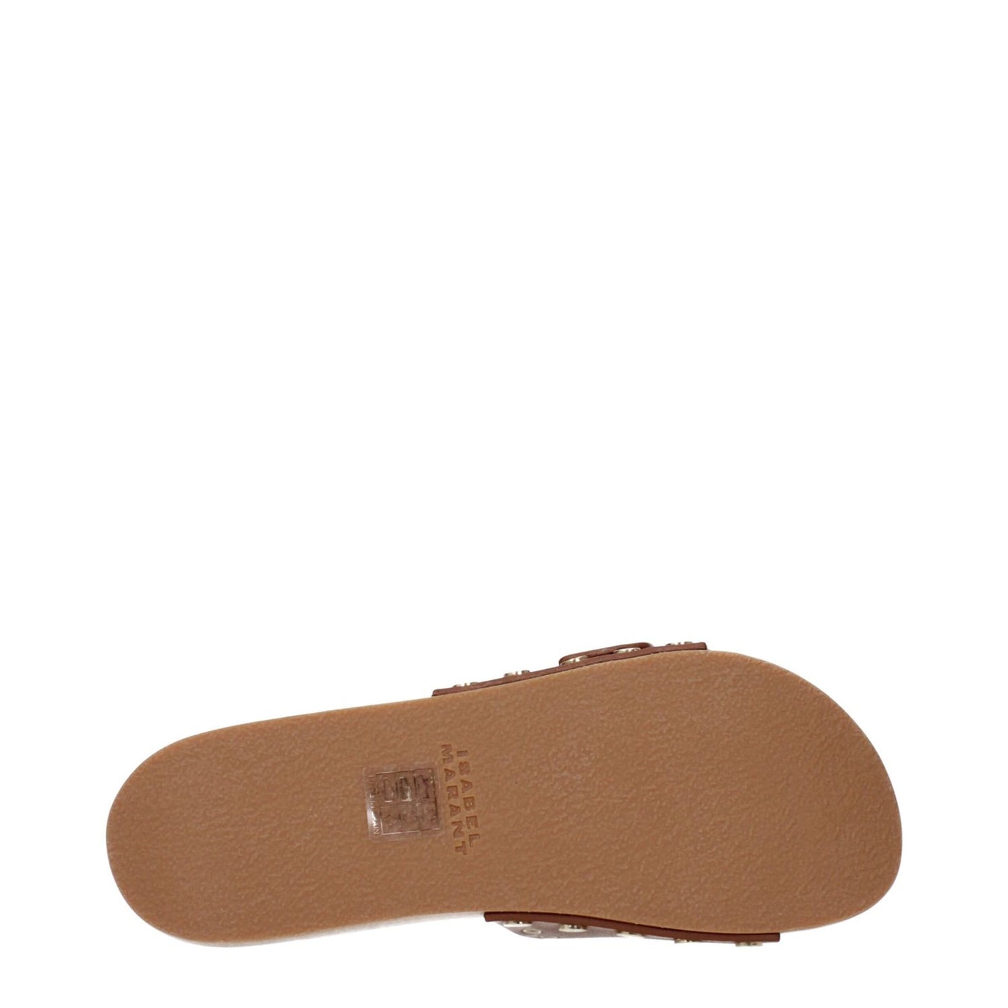 Isabel Marant Brown Leather Slippers 1728,75667636384,Brown,EU35/US5,EU37/US7,Isabel Marant,New with tags,Sandals - Shoes,Shoes,Slippers - Sandals - Shoes,Women