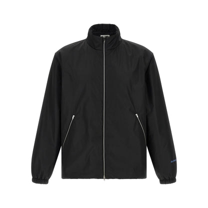 Jil Sander Black Polyester Full-Length Jacket
