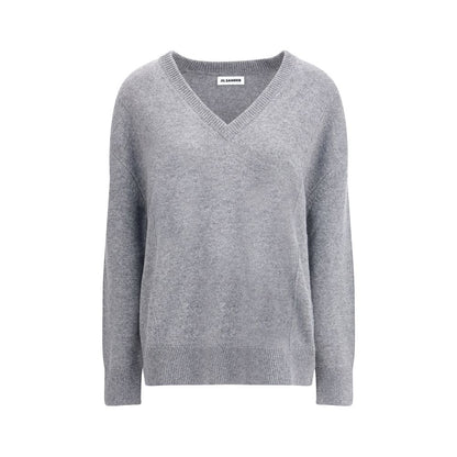Jil Sander Gray Wool Sweatshirt