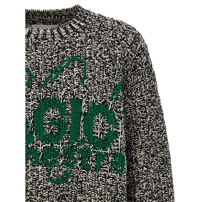 Jil Sander Multicolor Wool Cardigan
