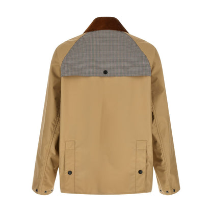 Junya Watanabe Beige Nylon Shell Jacket