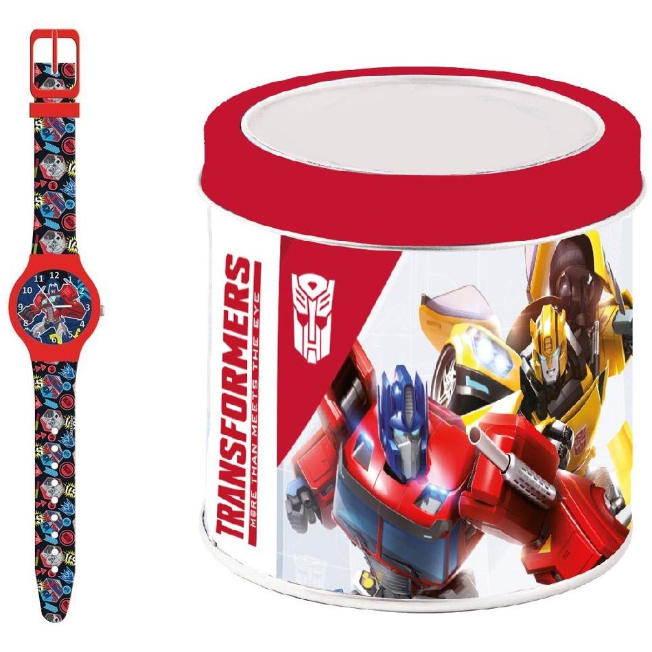 KID WATCH Mod. TRANSFORMERS - Tin Box