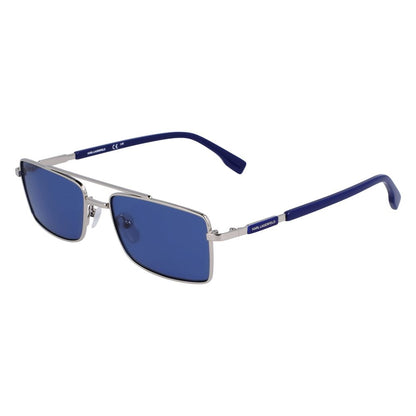 Karl Lagerfeld Gray Metal Sunglasses Karl Lagerfeld