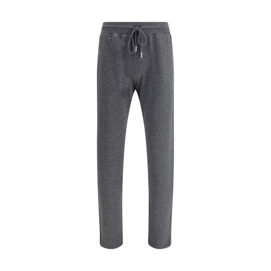 Kiton Gray Cashmere Casual Pants
