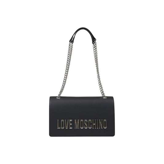 Love Moschino Gray Polyethylene Handbag Love Moschino