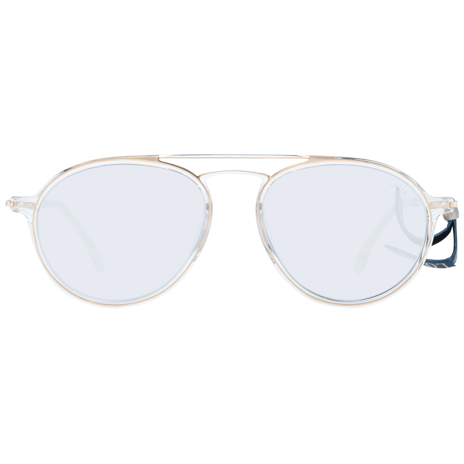 Lozza Gold Metal & Plastic Sunglasses