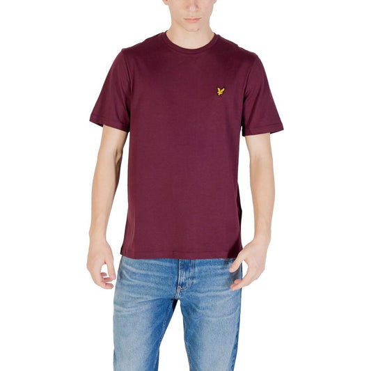 Lyle & ScottLyle & Scott Bordeaux Cotton T-Shirt1728,71956299936,Bordeaux,IT42 | XS,IT44 | S,IT46 | M,IT52 | XL,Lyle & Scott,Men,New with tags,T-Shirts - Men - Clothing