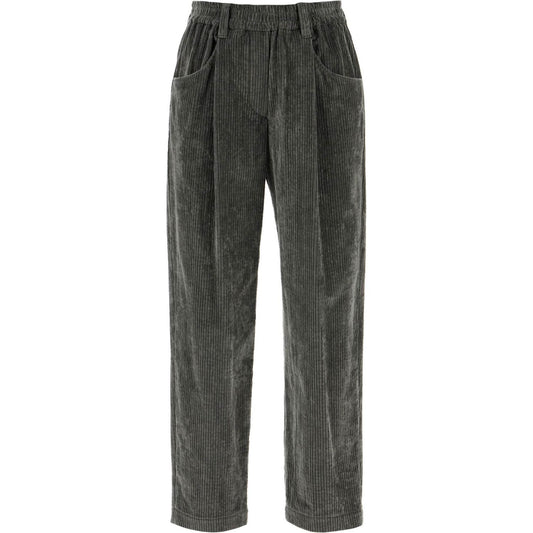 Brunello Cucinelli cropped corduroy pants Trousers Brunello Cucinelli