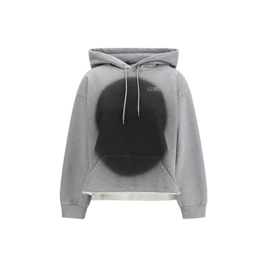MM6 Gray Cotton Sweatshirt 1728,72470364320,Clothing,Gray,L,M,MM6,New with tags,S,Sweaters - Clothing,Sweatshirts - Sweaters - Clothing,Women